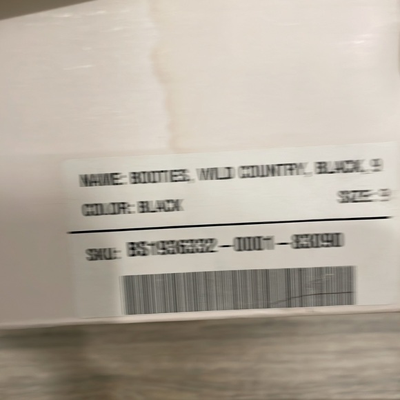 Just Fab Wild Country Booties Black SZ 9 - Picture 7 of 8